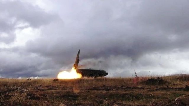 Ermənistan “Toçka-U” taktiki raket kompleksini tətbiq etdi və... - FOTO