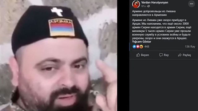 Livandan olan erməni silahlıları Qarabağa göndərilir - VİDEO