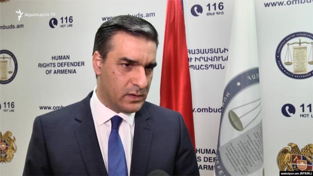 Azərbaycan PUA-larını görən erməni Ombudsman qaçmağa məcbur oldu