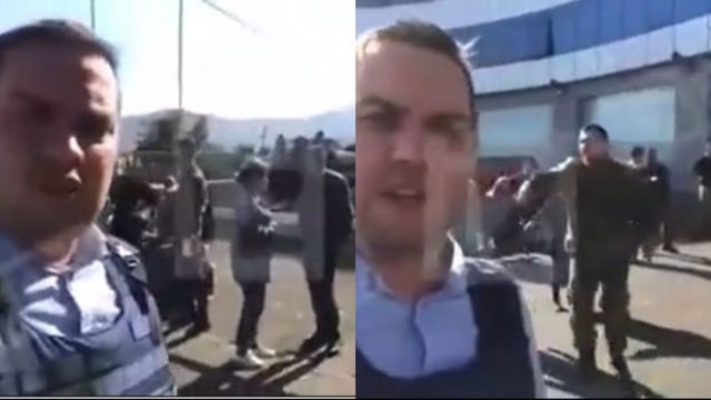 Ermənilərin Xankəndidən belə qaçır - VİDEO