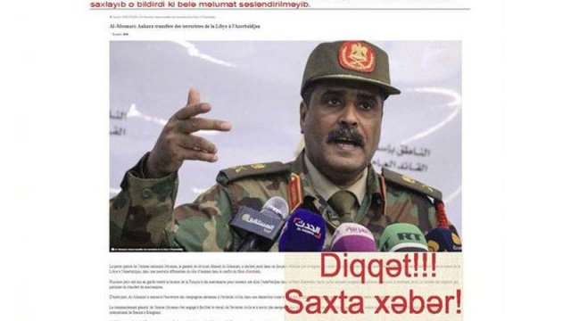 DİQQƏT! Düşmənin yaydığı saxta xəbərlərə inanmayın! - FOTO