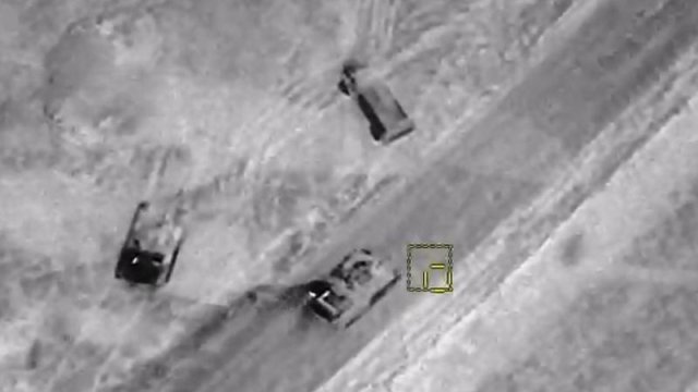 Düşmənin daha bir neçə texnikası məhv edildi - VİDEO