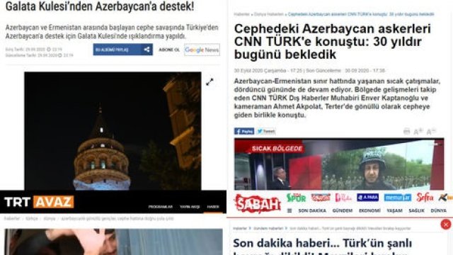 Türkiyədən informasiya mübarizəsində Azərbaycana dəstək: Ermənistanın törətdiyi təxribatlar faktlarla