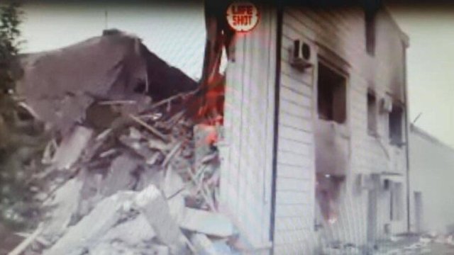 Ermənilərin Şuşada “and içdiyi” bina darmadağın edildi - VİDEO