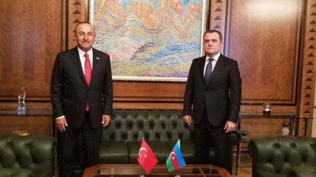 Türkiyə və Azərbaycan Xarici İşlər nazirlərinin görüşü keçirlir