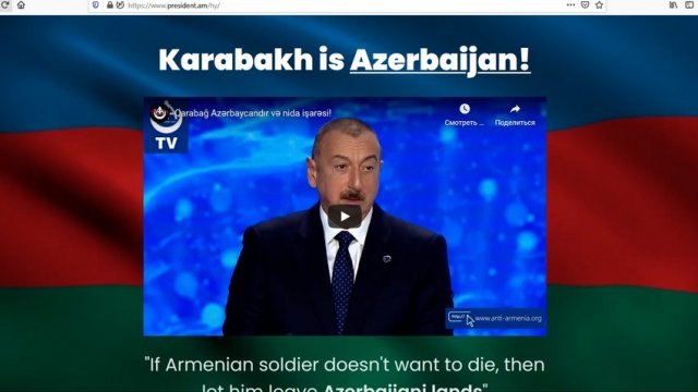 Azərbaycanlı hakerlər Ermənistanın rəsmi saytlarını məhv etdi