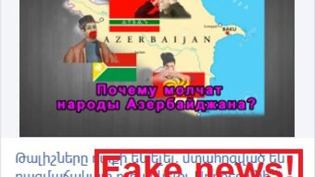 Ermənilər təxribatçı paylaşımlarını davam etdirir - FOTO