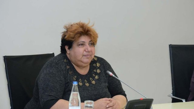 Həmin erməni qadından Bakıda mətbuat konfransı - FOTOLAR