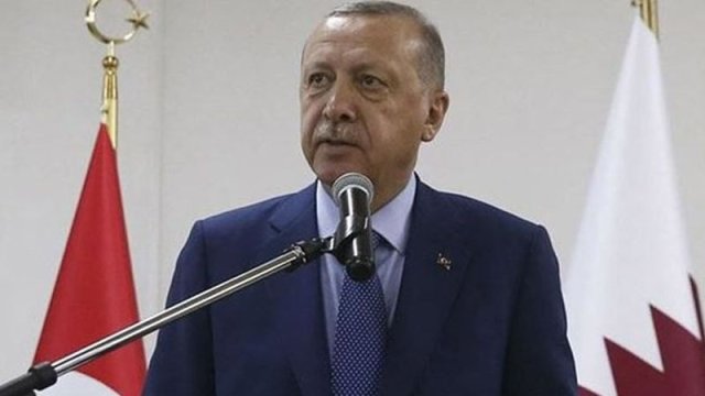 Rəcəb Tayyib Ərdoğan Qətərdə erməni quldurluğundan danışdı