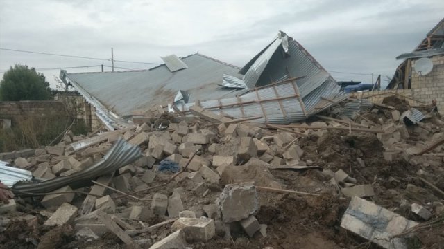 Ermənilərin mərmi yağdırdığı kənddən reportaj