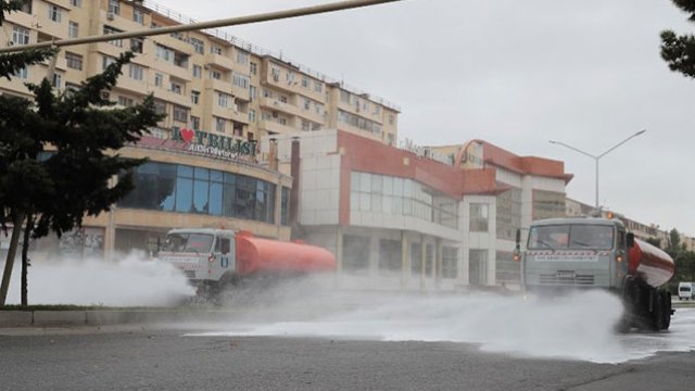 Bu dəfə Bakıda dezinfeksiya işləri 2 gün aparılacaq