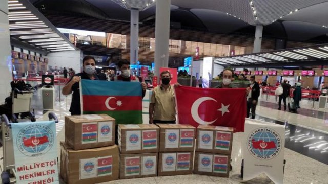 Türkiyədən qardaş dəstəyi: “Milliyetçi hekimler derneyi” tibbi yardım göndərdi