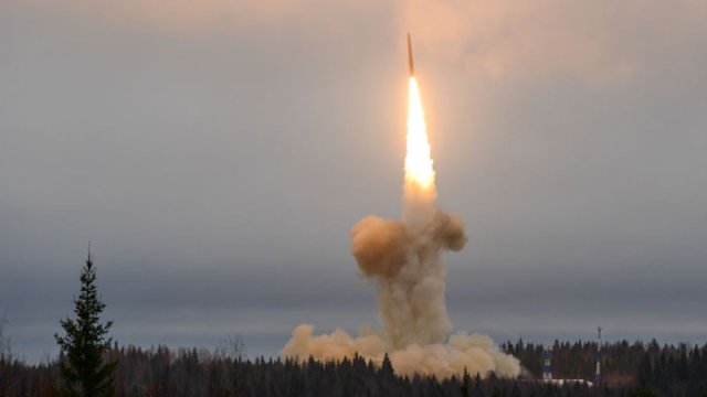 Ermənistandan Mingəçevirə ballistik raket buraxıldı, məhv edildi (VİDEO)