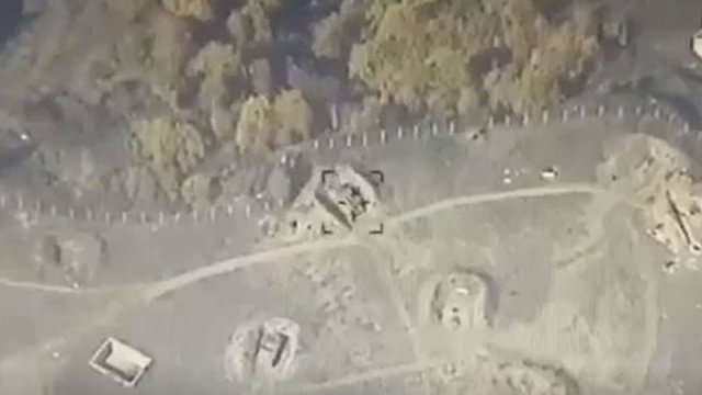 Ermənistan ordusunun KUB zenit raket kompleksi məhv edildi (VİDEO)