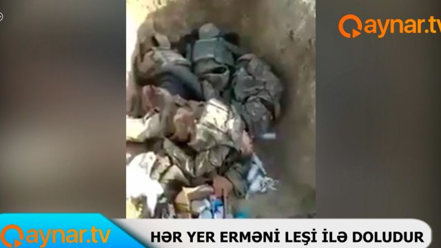 Qarabağda ermənilərin böyük itkiləri - Hər yer meyit doludur (VİDEO)