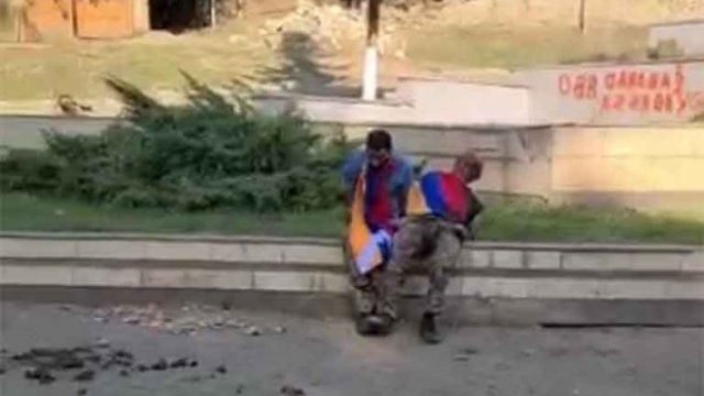 Düşmən törətdiyi hərbi cinayətləri ört-basdır etmək üçün “əsirlərin güllələnməsini” səhnələşdirir