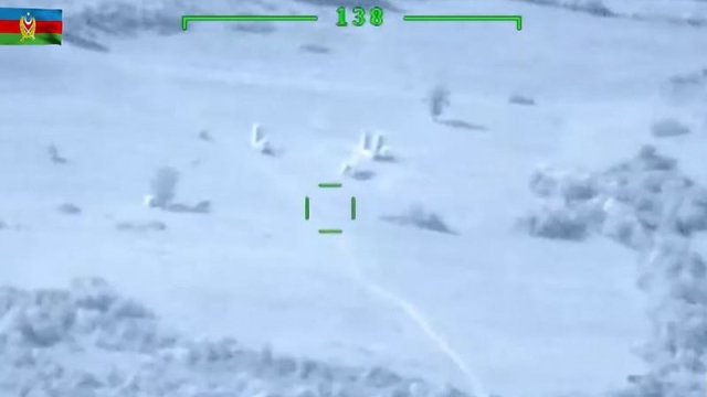 Düşmənin S-300 zenit-raket kompleksi belə məhv edildi - VİDEO