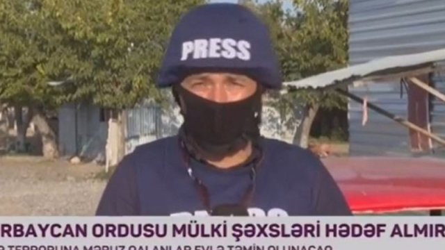 AzTV-nin əməkdaşı cəbhə bölgəsində yaralandı