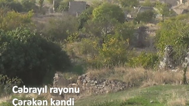 İşğaldan azad olunan Çərəkən kəndi - VİDEO
