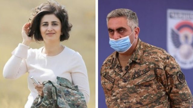Ermənistan Müdafiə Nazirliyinin sevgili olan rəsmiləri ayrıldılar — Aralarında MÜBAHİSƏ DÜŞDÜ