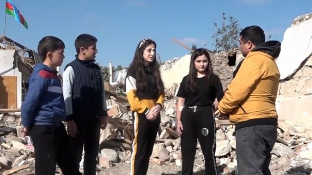 Gəncə faciəsinin balaca şahidləri - VİDEO