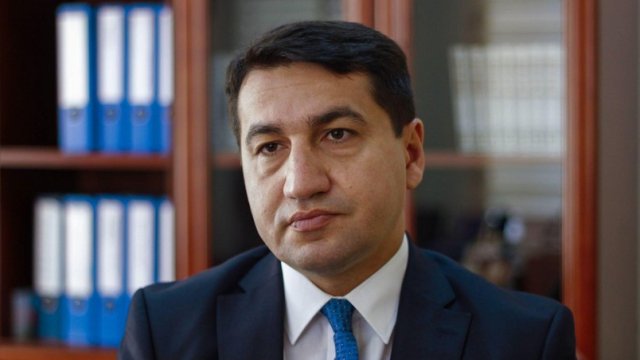 Ermənistan tərəfindən atılan “Smerç” yaşayış evinin həyətinə düşüb - Hikmət Hacıyev