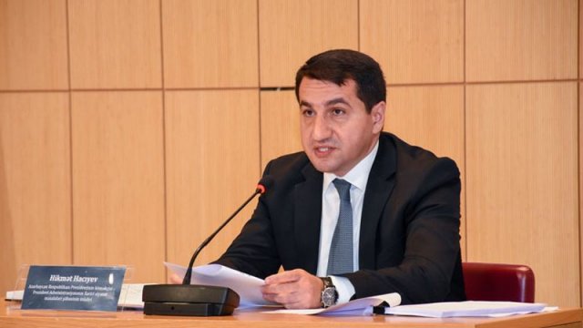 Hikmət Hacıyev işğal olunmuş ərazilərdə yaşayan mülki əhaliyə çağırış etdi