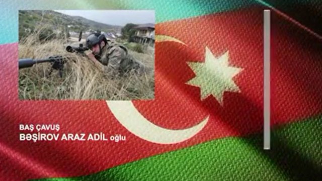 Erməninin 19 canlı qüvvəsini məhv edən baş çavuş Araz - VİDEO