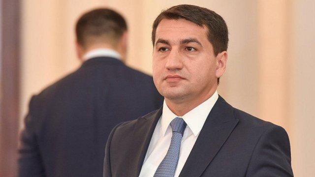 Hikmət Hacıyev Bərdəyə getdi