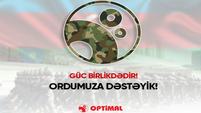 “Optimal Elektronika” MMC-dən Azərbaycan Ordusuna Dəstək!