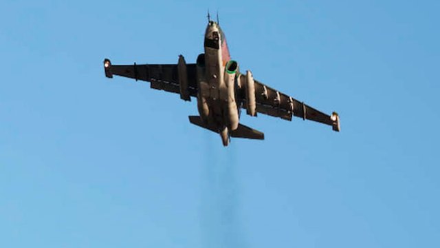 Ermənilərin “Su-25”i vuruldu