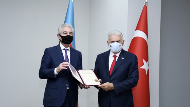 Binəli Yıldırım Bakıya gəldi