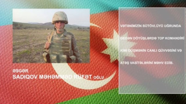 Döyüşdə böyük rəşadət göstərən igidlərimiz - VİDEO