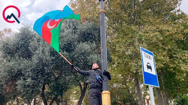 Şuşanın azadlığından sonra Bakı... (FOTOLAR)