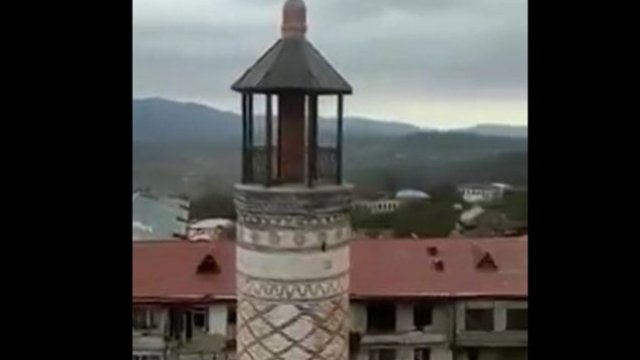 28 ildən sonra Şuşada ilk azan - VİDEO