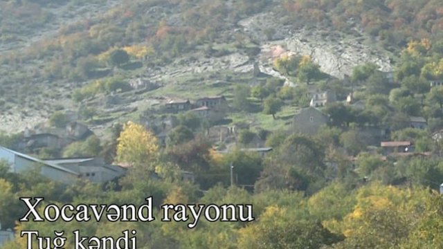 Xocavəndin işğaldan azad olunan Tuğ kəndi - VİDEO