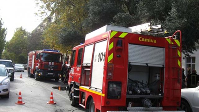 Yasamalda yaşayış binasında yanğın baş verdi