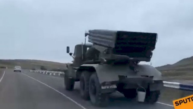 Laçın-Şuşa yoluyla Rusiyaya məxsus “Qrad” daşınır?