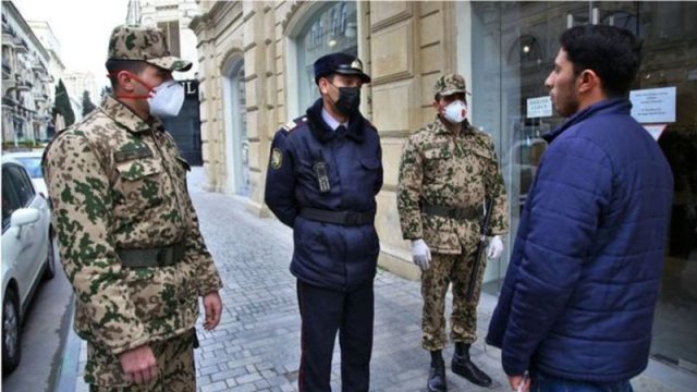 Yaşadığı evin kandarına maskasız çıxan şəxs cərimələnəcək - DİN