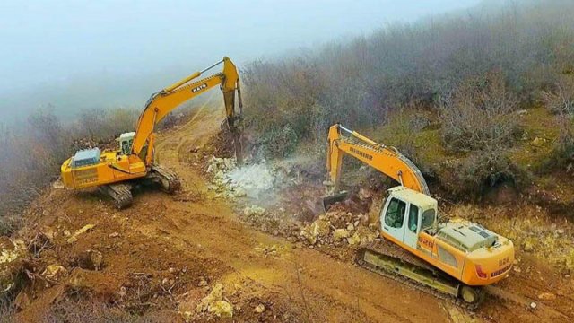 Füzulidən Şuşaya çəkilən yolun FOTOLARI