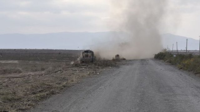 Ağdam yolu minalardan təmizlənir - FOTO