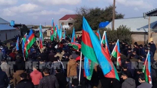 Azərbaycan ordusunun şəhid hərbçisi Cəlilabadda dəfn edildi - FOTO