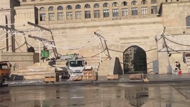 Bakıda parada hazırlıq başlanıldı - FOTO