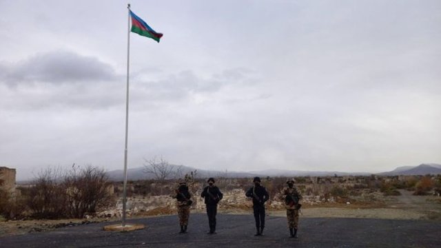 Ağdamda rayon Polis Şöbəsinin xidməti fəaliyyəti bərpa edildi - FOTOLAR