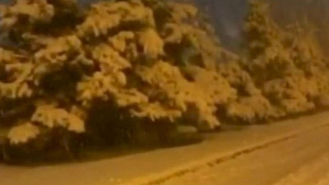 Azərbaycana güclü qar yağıb – VİDEO