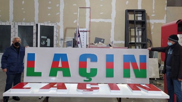 Laçının lövhəsi hazırlandı