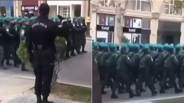 Möhtəşəm parada hazırlığın yeni görüntüləri - VİDEO