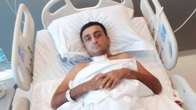 Tankçımız 20 gün sonra komadan ayıldı - FOTO