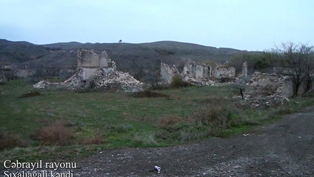 Cəbrayılın Şıxalıağalı kəndindən görüntülər - VİDEO