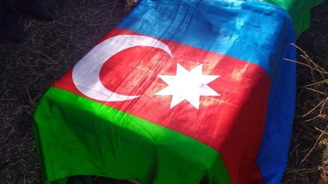 Biləsuvarda şəhid hərbçi dəfn edildi (FOTO)